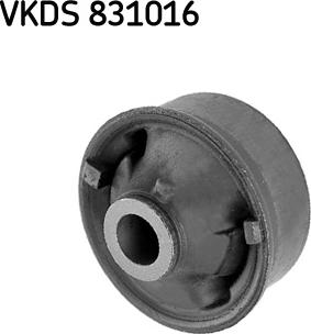 SKF VKDS 831016 - Сайлентблок, рычаг подвески колеса parts5.com