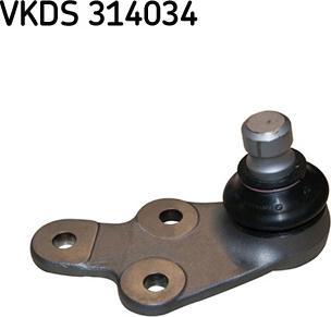 SKF VKDS 314034 - Шаровая опора, несущий / направляющий шарнир parts5.com