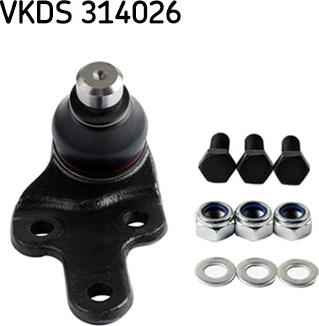 SKF VKDS 314026 - Ball Joint parts5.com