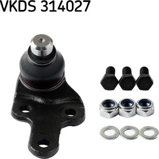 SKF VKDS 314027 - Шаровая опора, несущий / направляющий шарнир parts5.com