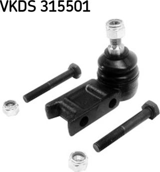 SKF VKDS 315501 - Шаровая опора, несущий / направляющий шарнир parts5.com