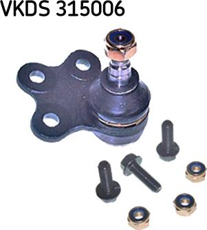 SKF VKDS 315006 - Шаровая опора, несущий / направляющий шарнир parts5.com