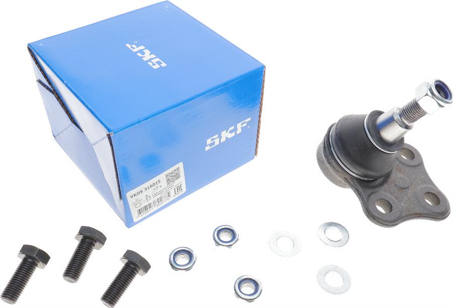 SKF VKDS 316015 - Шаровая опора, несущий / направляющий шарнир parts5.com