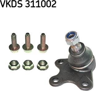 SKF VKDS 311002 - Шаровая опора, несущий / направляющий шарнир parts5.com