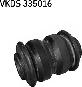 SKF VKDS 335016 - Сайлентблок, рычаг подвески колеса parts5.com