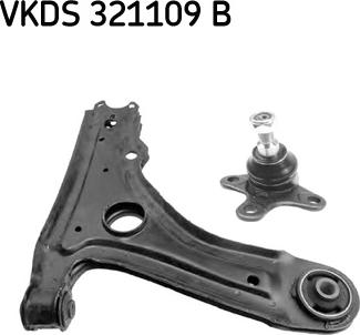 SKF VKDS 321109 B - Рычаг подвески колеса parts5.com