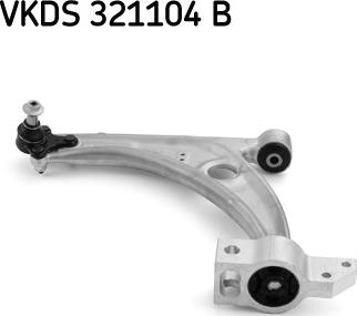 SKF VKDS 321104 B - Рычаг подвески колеса parts5.com