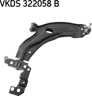 SKF VKDS 322058 B - Рычаг подвески колеса parts5.com