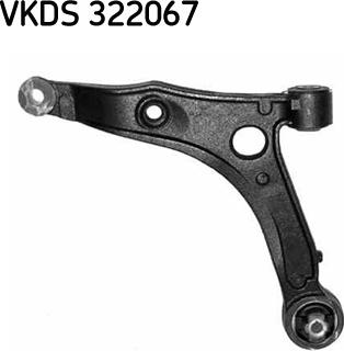 SKF VKDS 322067 - Рычаг подвески колеса parts5.com