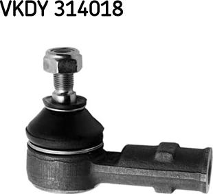 SKF VKDY 314018 - Наконечник рулевой тяги, шарнир parts5.com