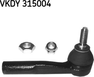 SKF VKDY 315004 - Наконечник рулевой тяги, шарнир parts5.com