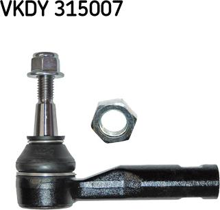 SKF VKDY 315007 - Наконечник рулевой тяги, шарнир parts5.com