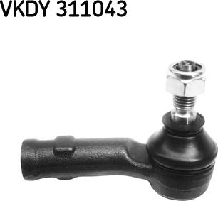 SKF VKDY 311043 - Наконечник рулевой тяги, шарнир parts5.com