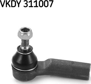 SKF VKDY 311007 - Наконечник рулевой тяги, шарнир parts5.com