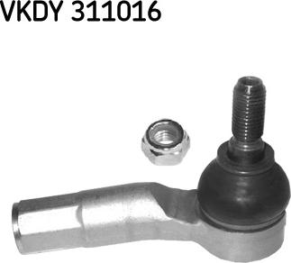 SKF VKDY 311016 - Наконечник рулевой тяги, шарнир parts5.com