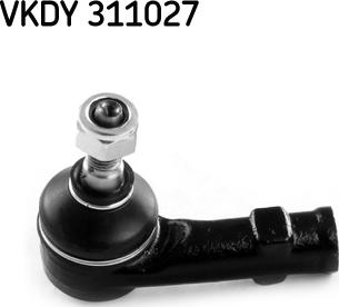 SKF VKDY 311027 - Наконечник рулевой тяги, шарнир parts5.com