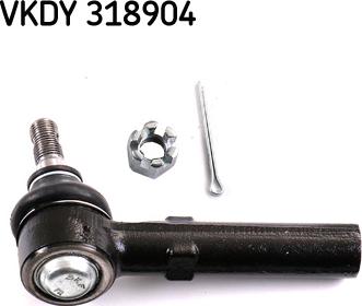 SKF VKDY 318904 - Наконечник рулевой тяги, шарнир parts5.com