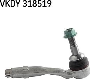 SKF VKDY 318519 - Наконечник рулевой тяги, шарнир parts5.com