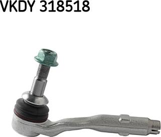 SKF VKDY 318518 - Наконечник рулевой тяги, шарнир parts5.com