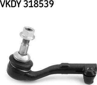 SKF VKDY 318539 - Наконечник рулевой тяги, шарнир parts5.com