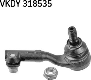 SKF VKDY 318535 - Наконечник рулевой тяги, шарнир parts5.com