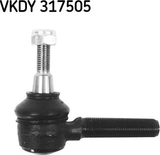 SKF VKDY 317505 - Наконечник рулевой тяги, шарнир parts5.com