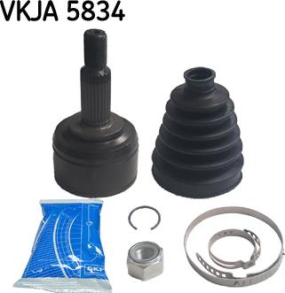 SKF VKJA 5834 - Шарнирный комплект, ШРУС, приводной вал parts5.com