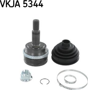 SKF VKJA 5344 - Шарнирный комплект, ШРУС, приводной вал parts5.com