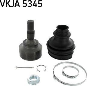 SKF VKJA 5345 - Шарнирный комплект, ШРУС, приводной вал parts5.com