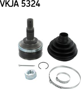 SKF VKJA 5324 - Шарнирный комплект, ШРУС, приводной вал parts5.com