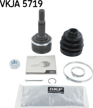 SKF VKJA 5719 - Шарнирный комплект, ШРУС, приводной вал parts5.com