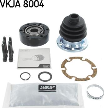 SKF VKJA 8004 - Шарнирный комплект, ШРУС, приводной вал parts5.com