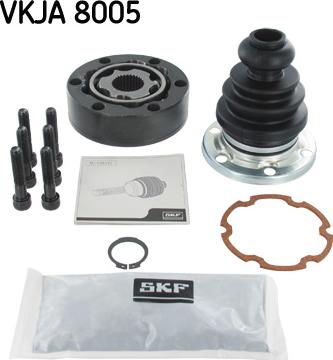 SKF VKJA 8005 - Шарнирный комплект, ШРУС, приводной вал parts5.com