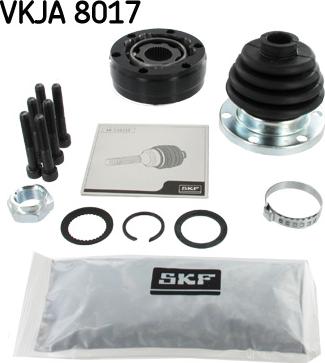 SKF VKJA 8017 - Шарнирный комплект, ШРУС, приводной вал parts5.com