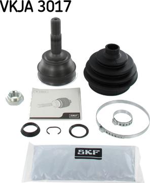 SKF VKJA 3017 - Шарнирный комплект, ШРУС, приводной вал parts5.com