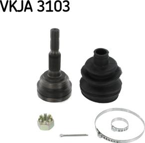 SKF VKJA 3103 - Шарнирный комплект, ШРУС, приводной вал parts5.com