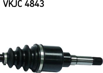 SKF VKJC 4843 - Приводной вал parts5.com