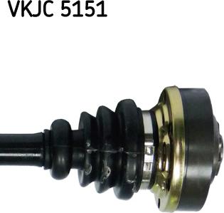 SKF VKJC 5151 - Приводной вал parts5.com