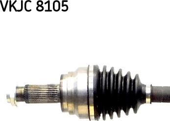 SKF VKJC 8105 - Приводной вал parts5.com