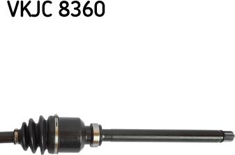 SKF VKJC 8360 - Приводной вал parts5.com