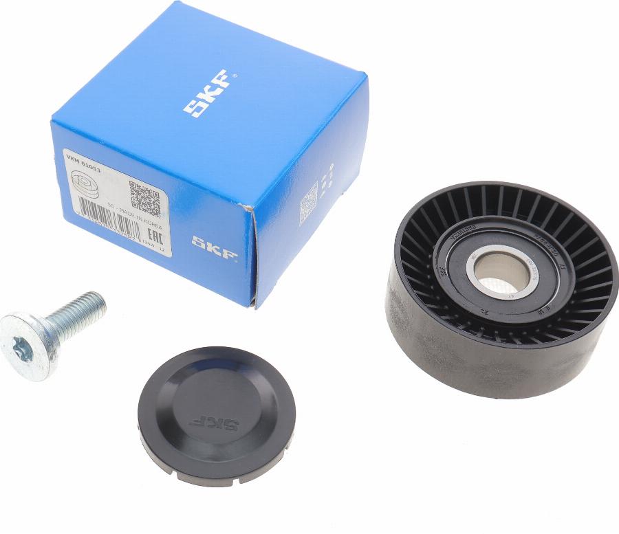 SKF VKM 61053 - Направляющий ролик, поликлиновый ремень parts5.com