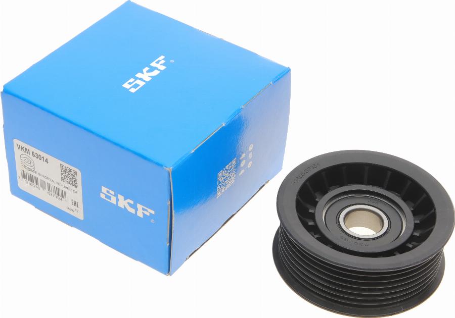 SKF VKM 63014 - Направляющий ролик, поликлиновый ремень parts5.com