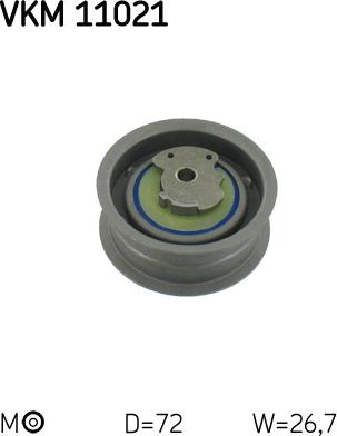 SKF VKM 11021 - Натяжной ролик, ремень ГРМ parts5.com