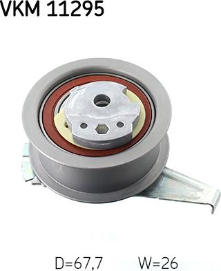 SKF VKM11295 - Tensioner Pulley, timing belt parts5.com