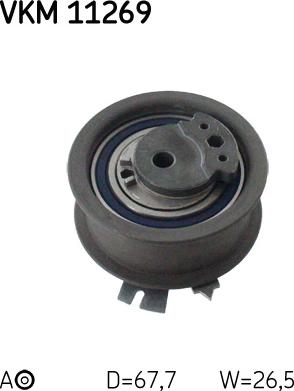 SKF VKM 11269 - Натяжной ролик, ремень ГРМ parts5.com