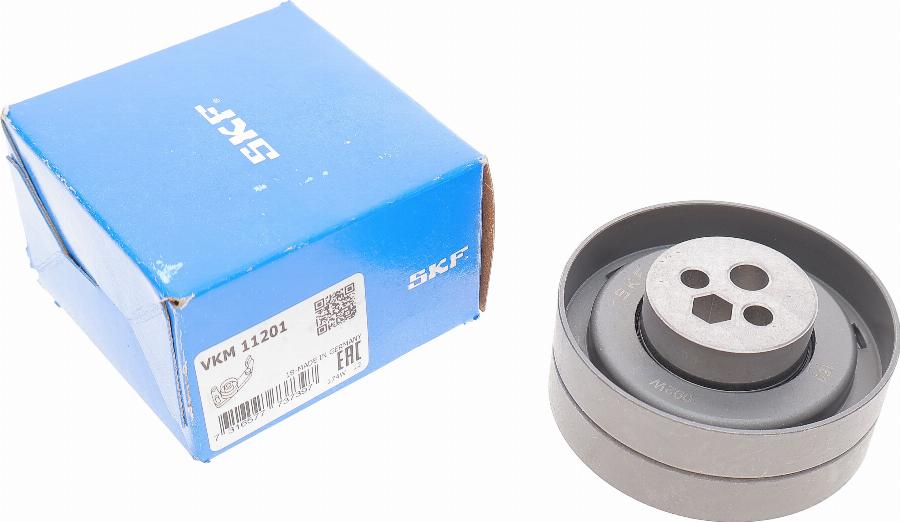 SKF VKM 11201 - Tensioner Pulley, timing belt parts5.com