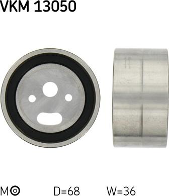 SKF VKM 13050 - Tensioner Pulley, timing belt parts5.com