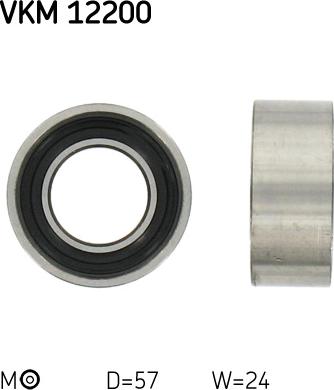 SKF VKM 12200 - Натяжной ролик, ремень ГРМ parts5.com