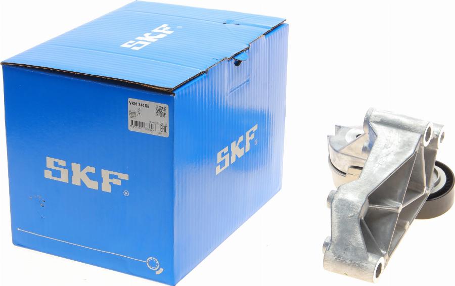 SKF VKM 34108 - Deflection / Guide Pulley, v-ribbed belt parts5.com