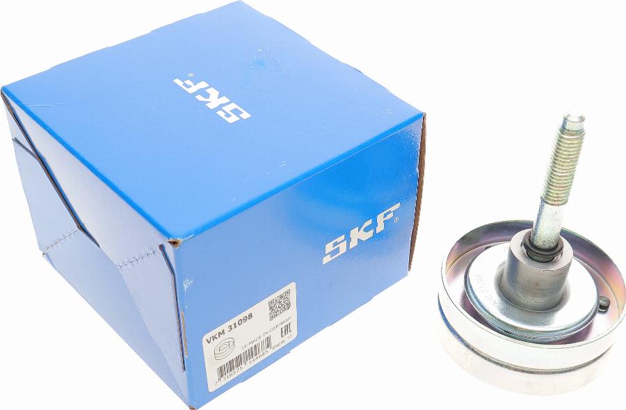 SKF VKM 31098 - Направляющий ролик, поликлиновый ремень parts5.com